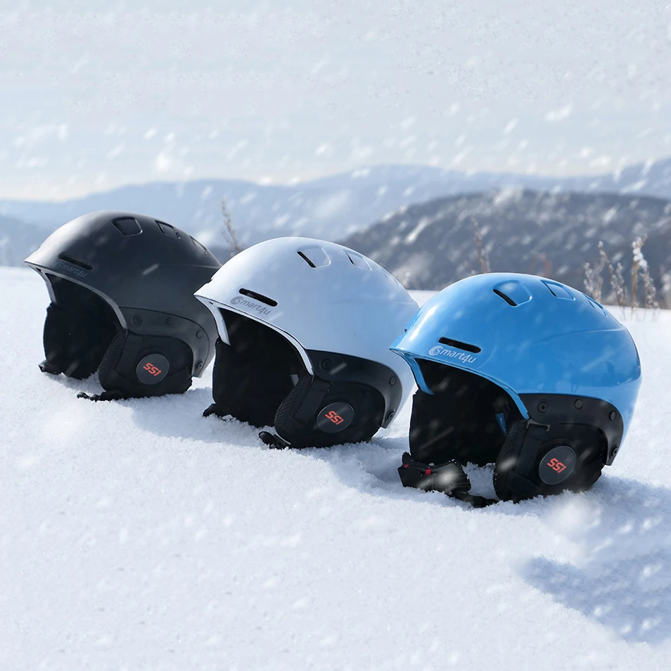 Smart4u Bluetooth лыжный шлем для мужчин и женщин мужской Легко Подключаемый