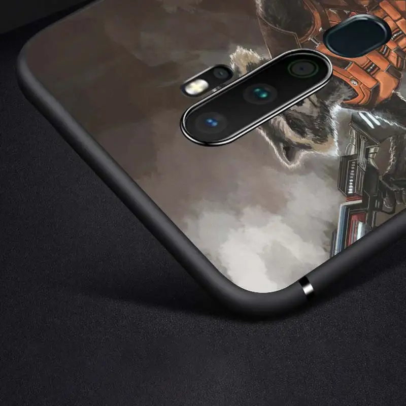 

Marvel-Rocket Racoon- for OPPO Reno A ACE 10 X Z00M Z 2 3 4 5 5K SE Z F Pro Plus 4G 5G TPU Black Phone Case