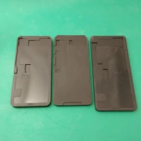 1pcs unbent flex black rubber block for iphone x xs max xr 11pro 11 pro max lcd screen glass oca vacuum laminating repair