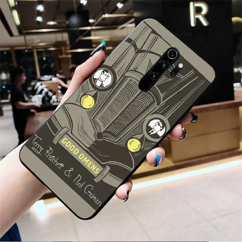 

New TV Good Omens TPU black Phone Case Cover Hull for Redmi Note 8 8A 8T 7 6 6A 5 5A 4 4X 4A Go Pro