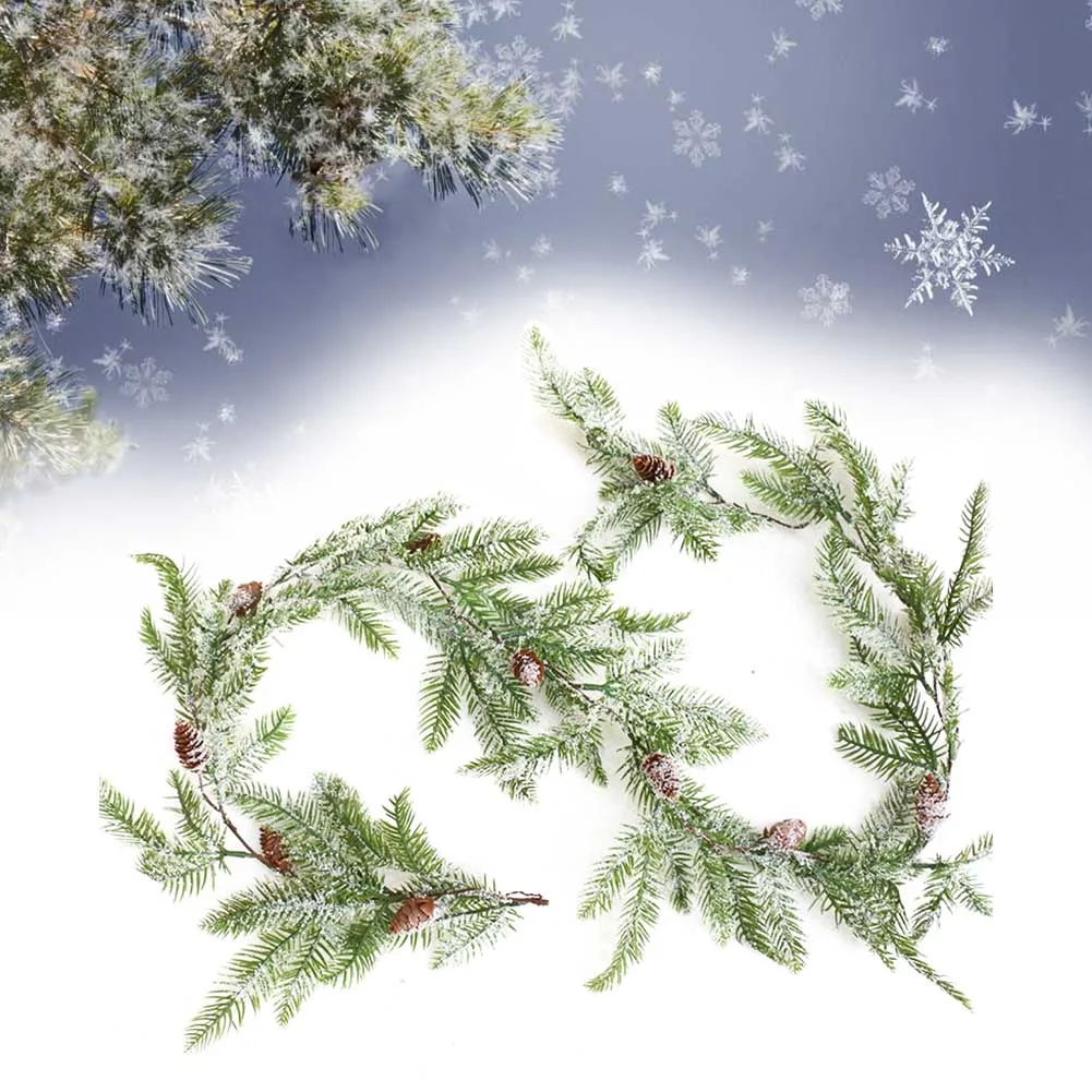 Вечерние искусственные двери Рождественский венок украшение для дома висячая