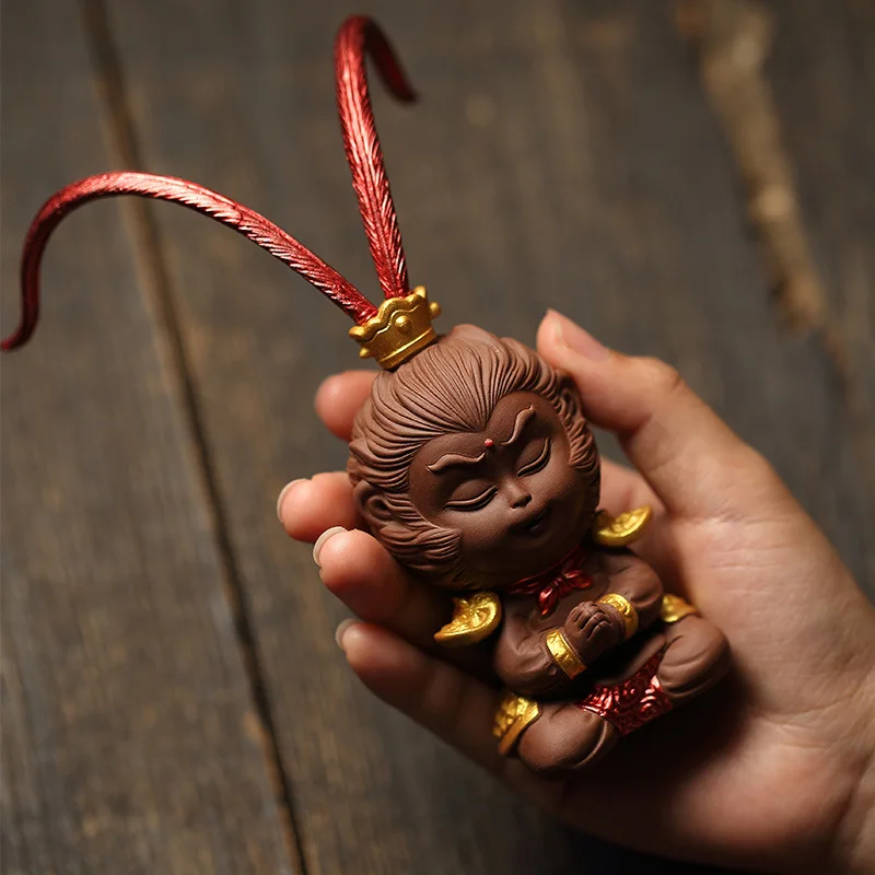 Фиолетовый песок Чай Домашние животные украшения бутик керамический дом