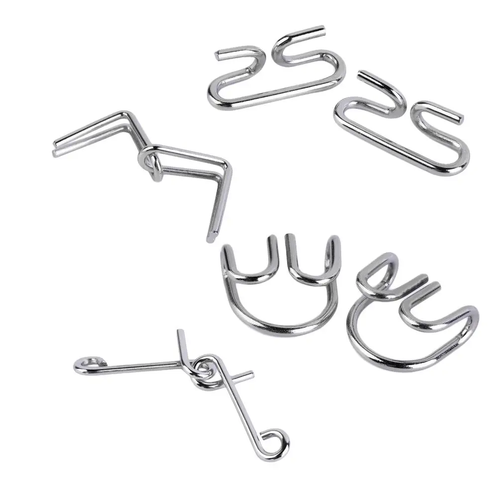 IQ тестовая игрушка Ум Игра для зарядки мозгов металлическая проволока