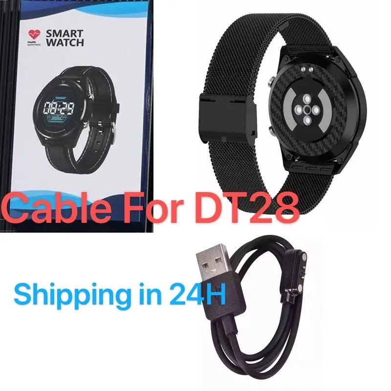 DT78 DT68 DT28 SmartWatch зарядное устройство 2Pin магнитное ing line 100% оригинальный умный