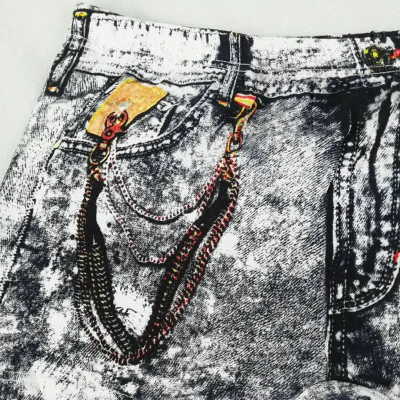 Распродажа-джинсовое нижнее белье сексуальные джинсовые шорты боксеры мужские