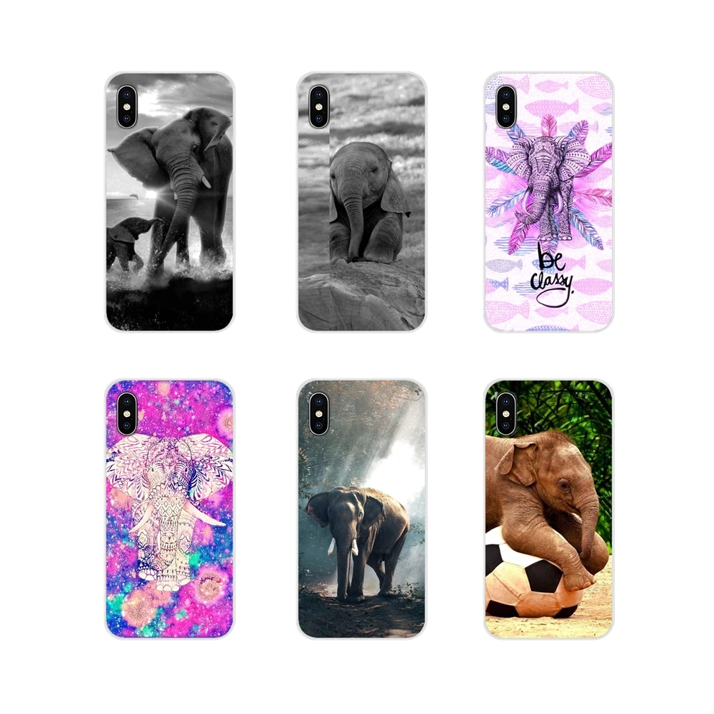 Милые детские аксессуары со слоном телефон оболочки чехлы для Oneplus 3t 5T 6T Nokia детей