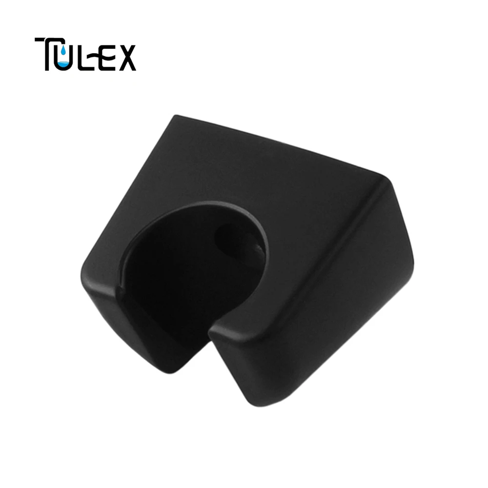 TULEX держатель для душа кронштейн для ванной комнаты стандартный размер аксессуары для ванной комнаты матовый черный АБС пластик