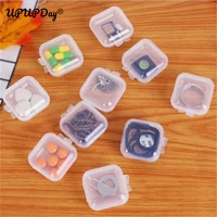 plastic storage case collection box jewelry earrings container business card box organizer pe hardware tool accessories holder