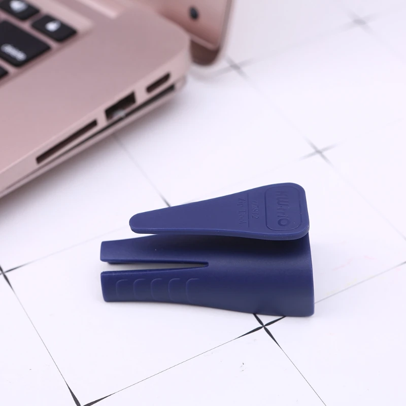 

Multifunctional Binder Ring Opener 1.29x2.36in Loose-leaf Notebook Loose-leaf Flie Folder ABS Binder Ring Opener