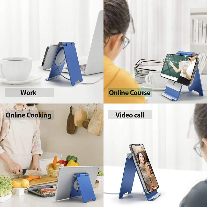 Wireless Charger Holder Desk Mount Phone Bracket Charging Stand For Iphone 12/12 Pro/12 Mini/12 Pro Max