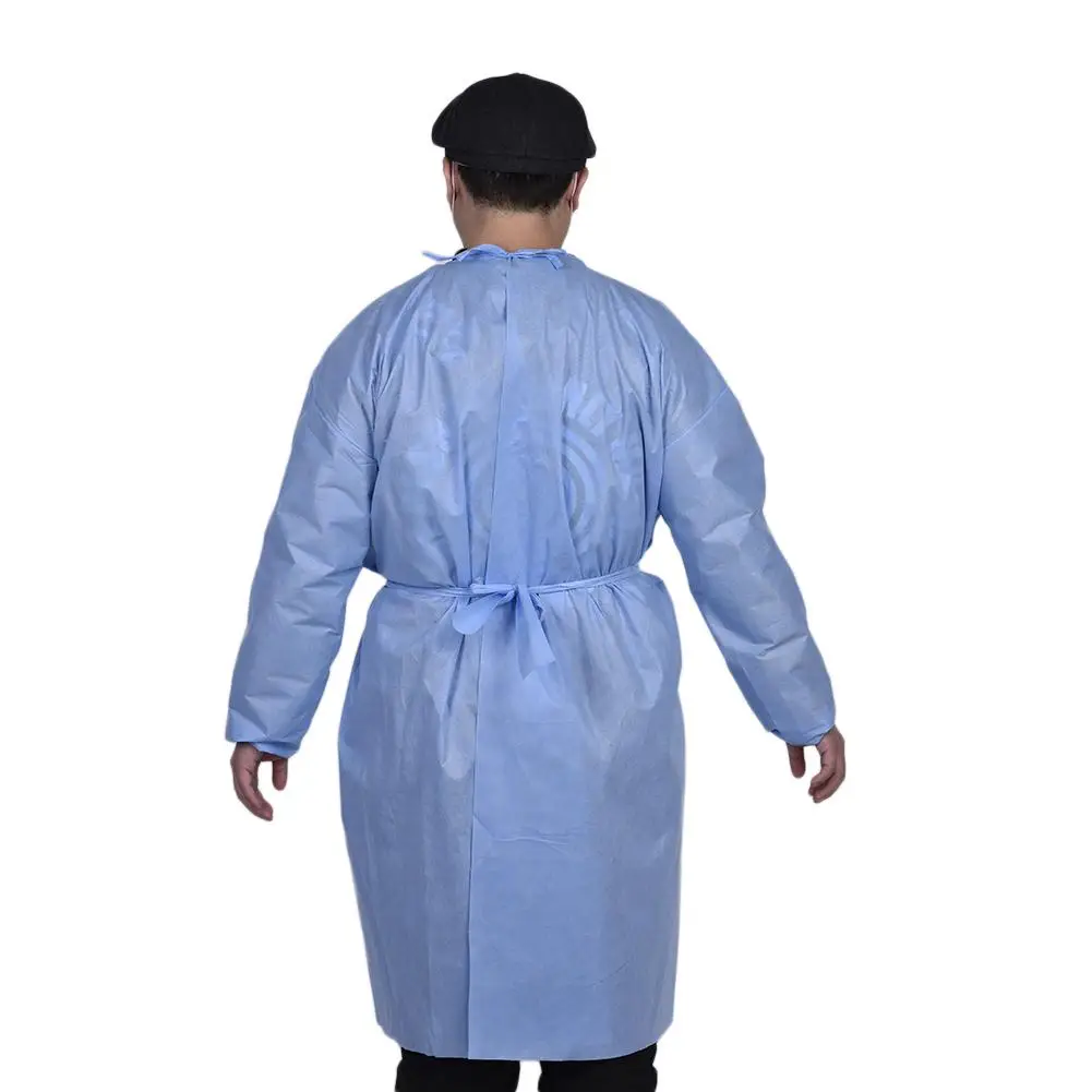 10 шт. одноразовые Платье CPE Водонепроницаемый устойчивое к маслам эластичным