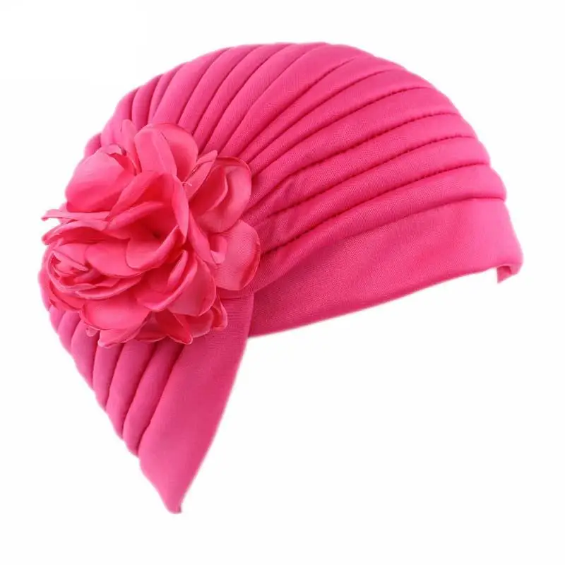 Модная женская кепка Chemo мусульманский тюрбан головной убор с цветочным принтом