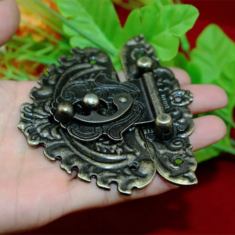 3 шт. антикварная защелка застежка твердая аграфный маленький замок деревянная