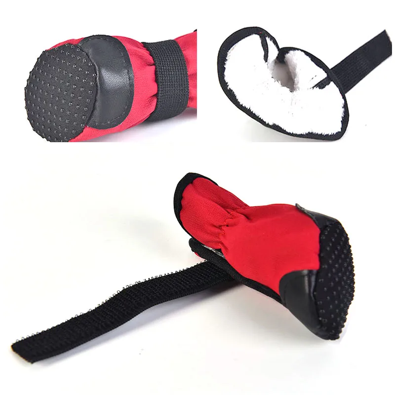 Дождевые ботинки для собак и кошек водонепроницаемые маленьких больших с