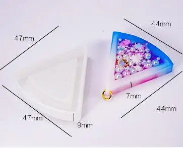 9 Силиконовые формы сушеный цветок смолы декоративные ремесло DIY Единорог Рог формы эпоксидной смолы формы для ювелирных изделий - Цвет: 9