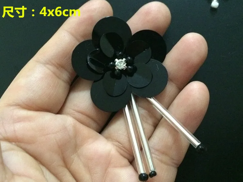 10 шт./лот модная мини нашивка с блестками для одежды брюк платьев аппликация