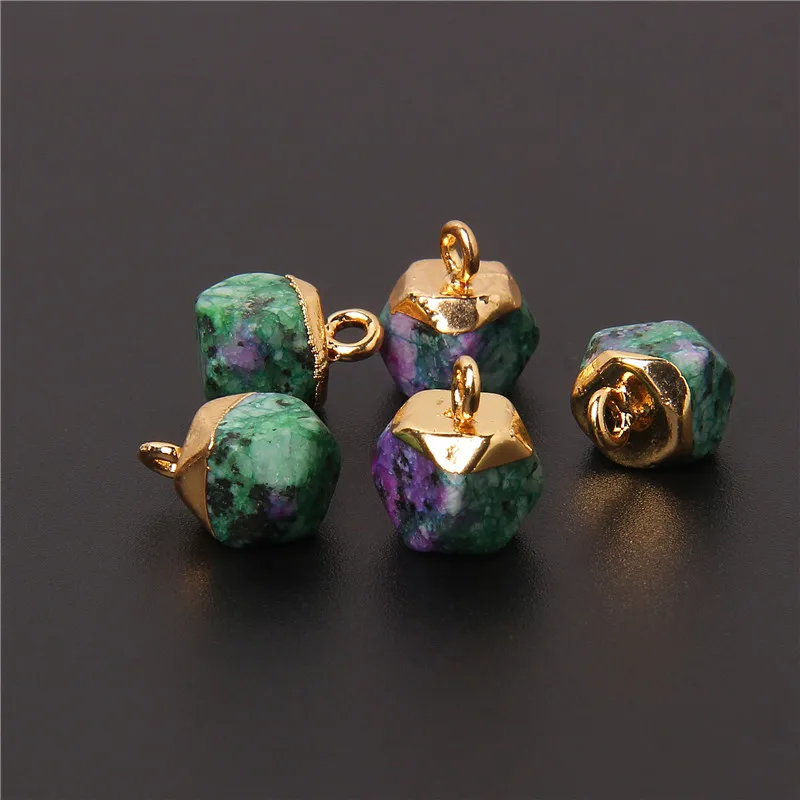 Оптовая продажа модные очаровательные кубики с гранями опал натуральный