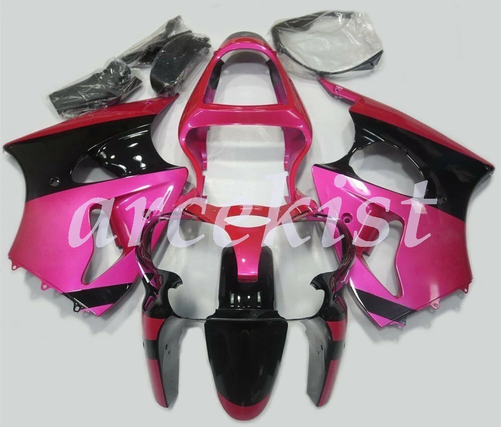 OEM Quality Injection Mold Motorcycle New ABS Fairings kit Fit For kawasaki Ninja ZX-6R ZX6R 636 2000 2001 2002 black pink | Автомобили и