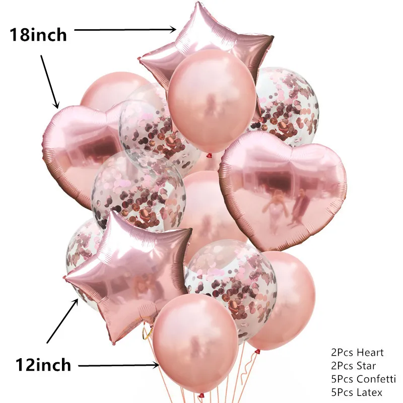 

Globos de aluminio con forma de copa de cham