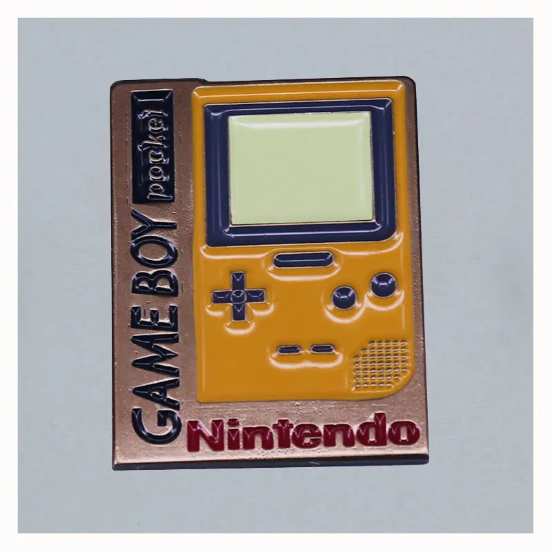 Интересная брошь с аппаратом для отдыха оригинальный значок на лацкан джинсовая