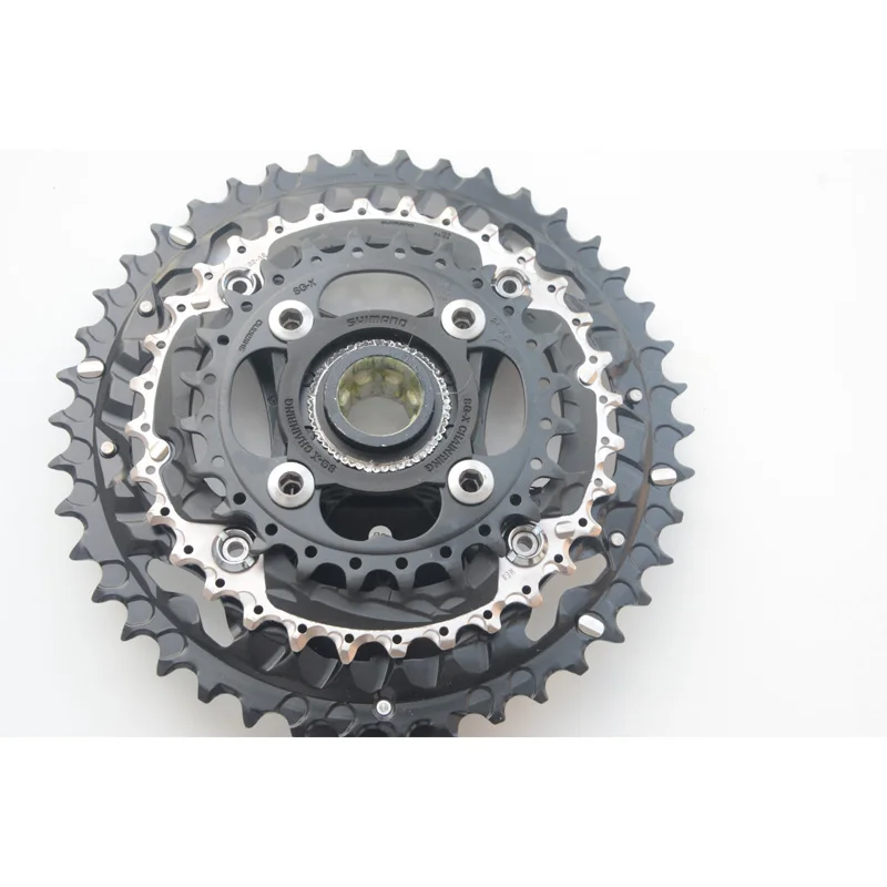 Звездообразная звезда SHIMANO DEORE FC-M522 MTB 3x9S 27S 3x10S 30S hollowtech 170 мм 42-32-22T звездообразная 113