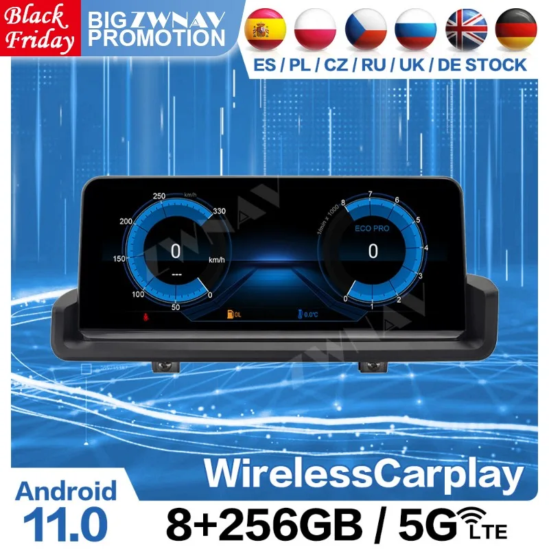 

Carplay 256G Android 11 мультимедийный радиоприемник для BMW 3 серии E90 E91 E92 E93 2005-2012 аудио стерео видео плеер головное устройство