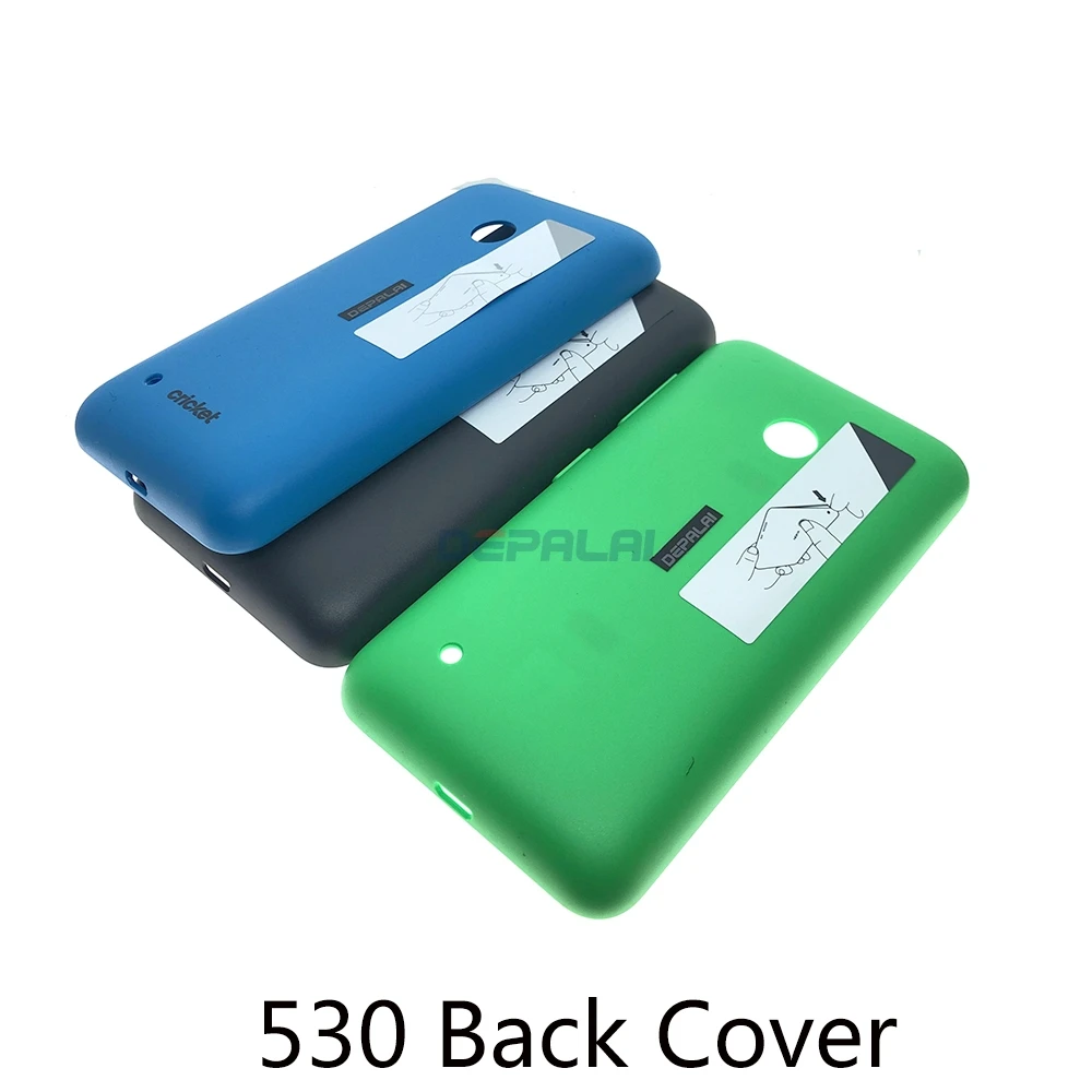 Новая задняя крышка батарейного отсека чехол для Nokia Asha 510 520 Microsof lumia 530 с кнопками