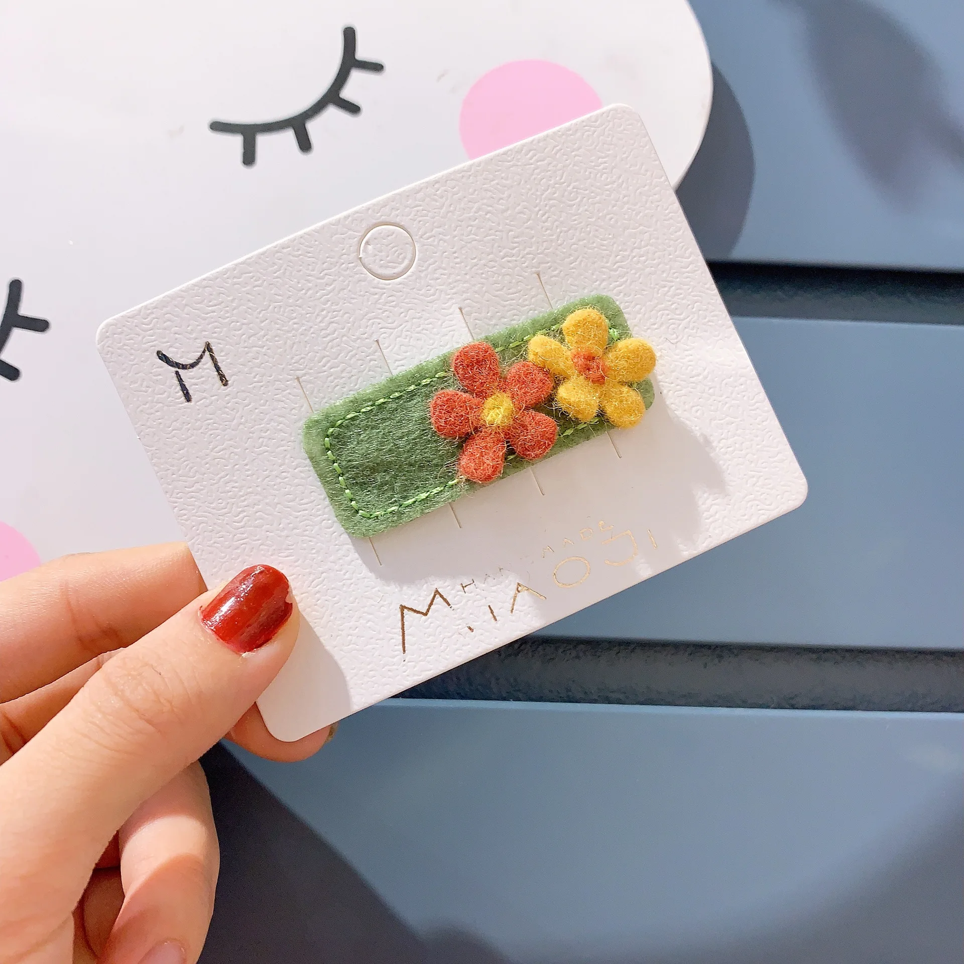 Распространена в Корейском стиле Стиль плюшевая повязка для волос заколки