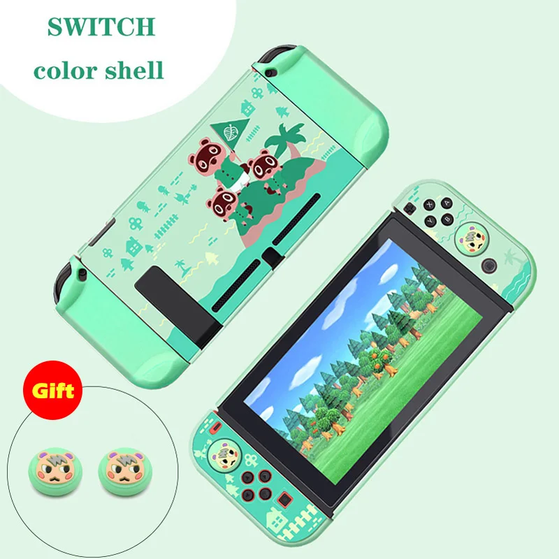 

Protective Shell For Nintendo Switch Animal Crossing Hard Case Cover Shell JoyCon Controller Case For Nintendo Switch Accessorie