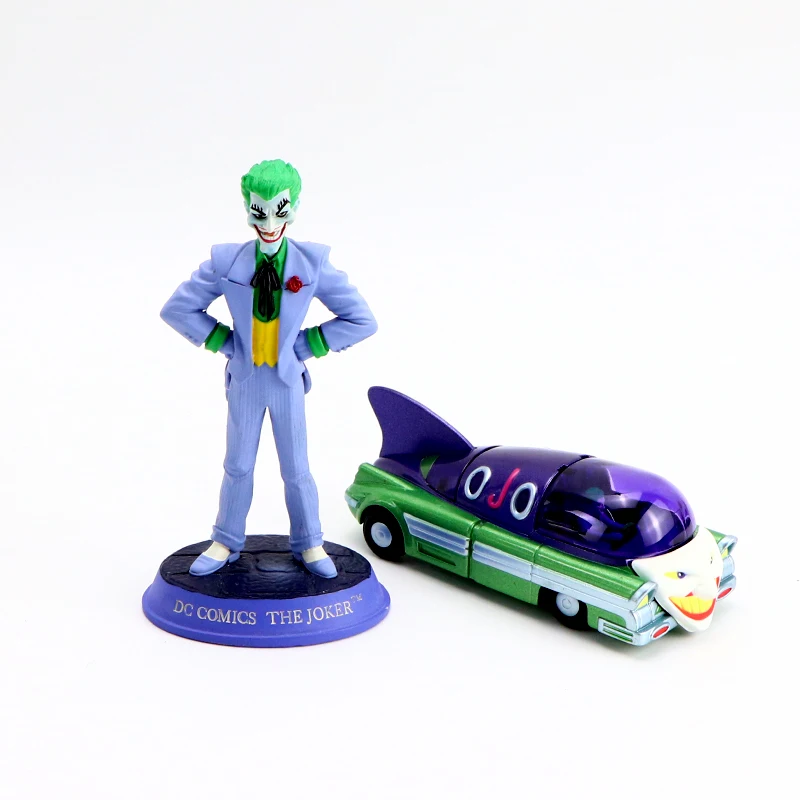 DC COMICS 1:43 Масштаб 1950 JOKERMOBILE & ручная роспись Статуэтка шасси художественная