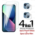 Защитное закаленное стекло 4 в 1 для Apple iPhone 13 Pro Max i Phone 13 Mini