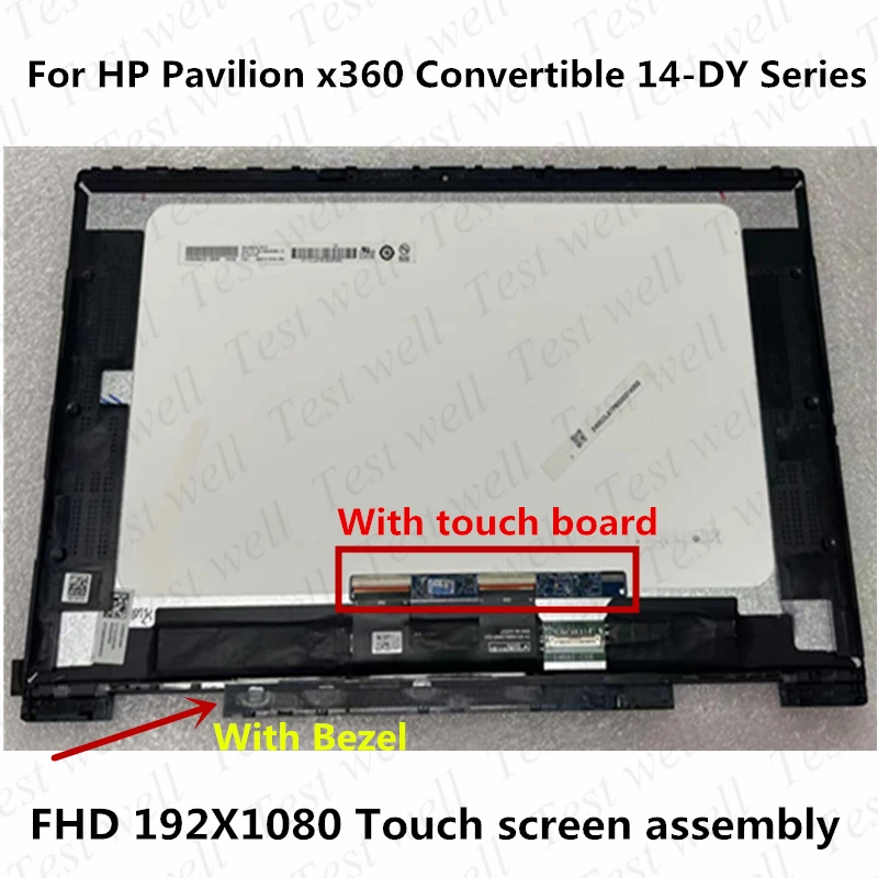 Оригинальный ЖК-дисплей 14 дюймов FHD для HP Pavilion x360 14-DY 14-DY0008CA 14T-DY000 14M-DY0013DX 14-dy0012la