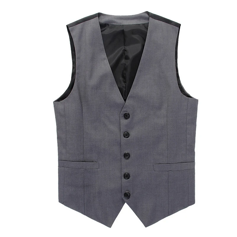

Mens Suit Vest Beckham Grey Wedding Black Tweed Business Waistcoat Jacket Slim Fit Gilet Homme Vests For Groosmen Man Wedding