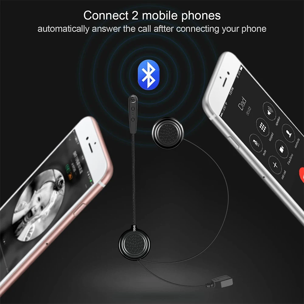 Motorcycle Helmet Bluetooth 4.1 Headset E1 Intercom Speakers Headphone Anti-interference Handsfree Calls for For Moto | Автомобили и