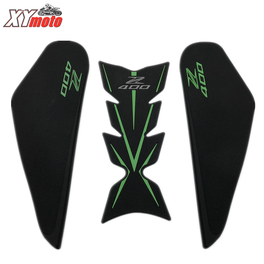 Наклейка на бак мотоцикла для Kawasaki Z400 2018 2019 Ninja400 R 18 19 противоскользящая наклейка