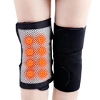 1 пара турмалиновых самонагревающихся наколенников, поддержка 8 магнитных терапевтических наколенников, для облегчения боли при артрите, массажные рукава для коленной чашечки