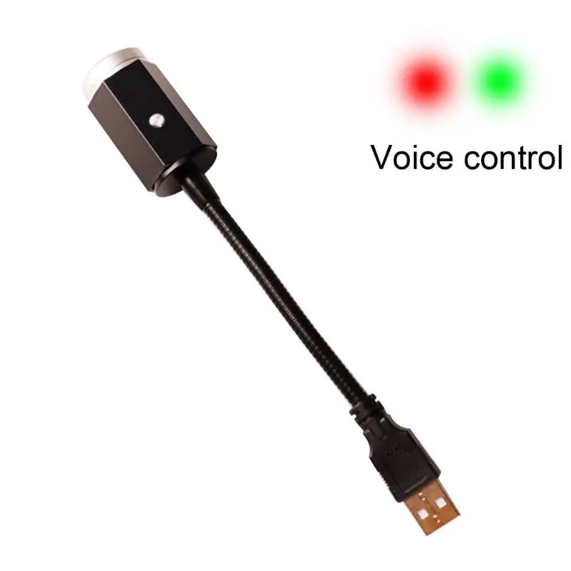 

Two-color Car Roof USB Starry Sky LED Light Auto Interior Projector Night Lamp Wholesale