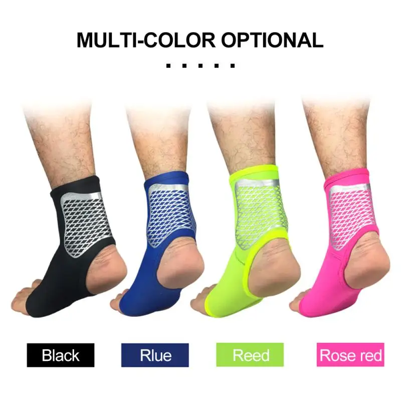 

1 Pcs Ankle Support Brace Elasticity Free Ankle Protection Foot Bandage Sprain Prevention Sport Fitness Guard Elastic Ankle Band