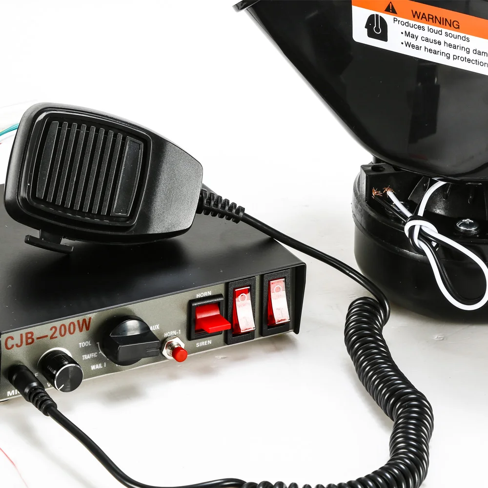 Универсальная автосирена 24 В громкий автомобильный динамик сигнализации 200 Вт CJB