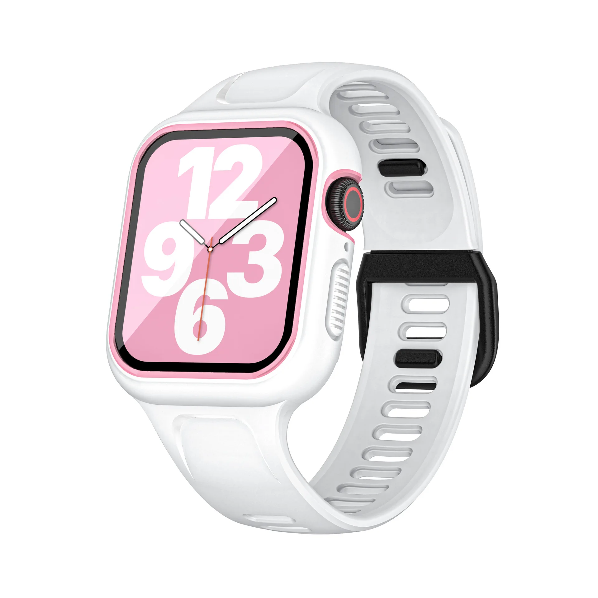 

Ремешок для apple watch band 44 мм 40 мм ремешок для часов и чехол из закаленной пленки для apple watch iwatch series 4 5 6 SE UTAHI A53