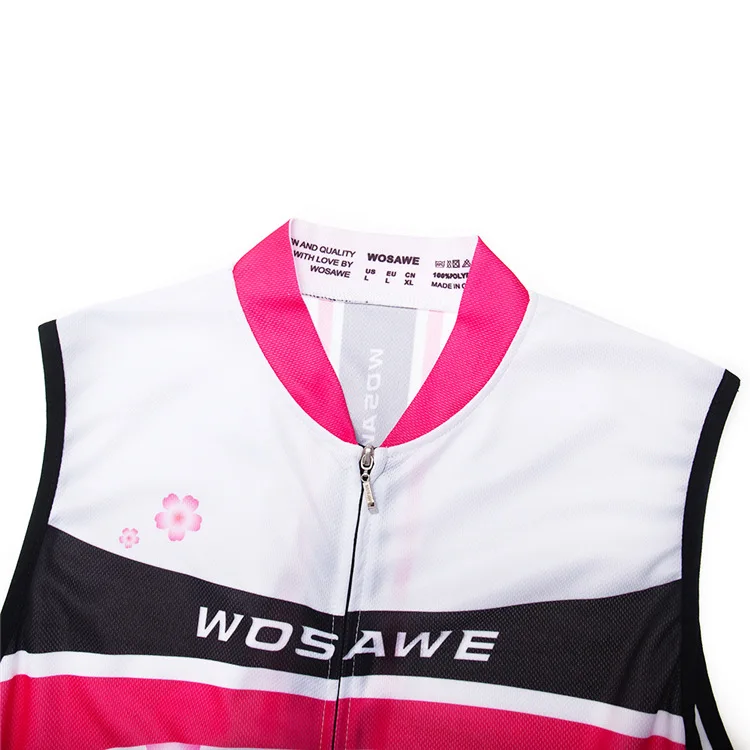 Женский мотоциклетный жилет WOSAWE летняя майка для горного велосипеда MTB без