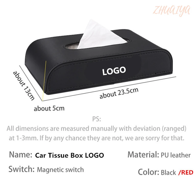 Car Tissue Box Cover Boxes holder PU Leather towel inside paper Block Accessories For Infiniti logo EX FX G25 G37 | Автомобили и