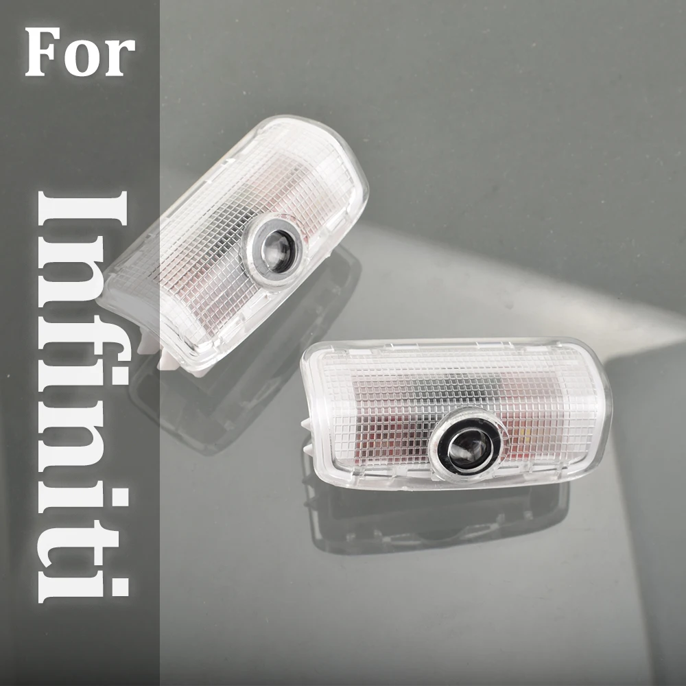 2 шт. светодиодный дверь логотипа автомобиля светильник для Infiniti G25 G37 M25 M35 M37 EX25 EX37