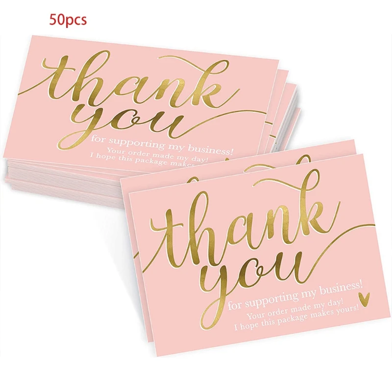 

50 Count Multipurpose Greeting Thank You Card Corporate Envelope Decoration Card Holiday Bulk Note Card Gift Home Decoration