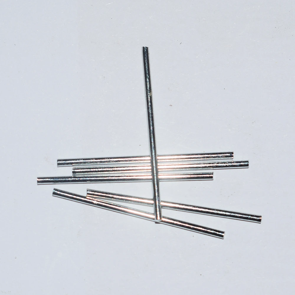 

30pcs 1.5mm short iron axle model car shaft rc car robot ship four six axis aircraft diy toys parts model accessories baby toy