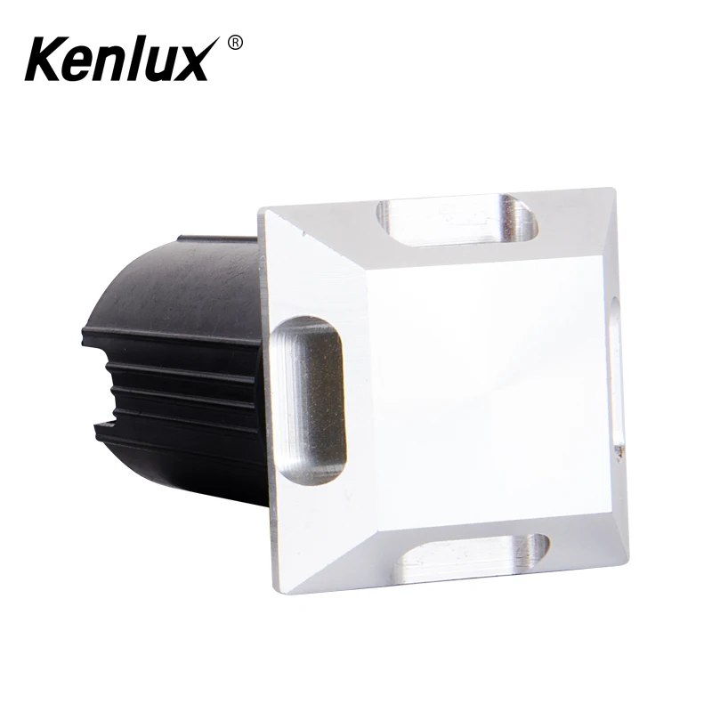 Квадратный палубный светодиодный подземный светильник Kenlux 2 Вт фонарь длиной 52