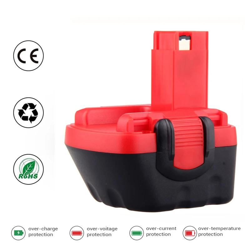 Ni MH Аккумулятор для Bosch 12 В 6800 мА/ч дрель GSR GSB 26073 PSB BAT043 BAT045 BTA120 35430 |Перезаряжаемые