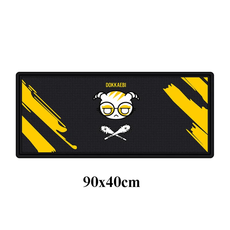 Красный Rainbow Six Siege Gaming mouse pad XXL аниме компьютер большой 90x40 см Коврик для мыши геймер запирающийся край стол для портативного компьютера ноутбука коврик - Цвет: Красный