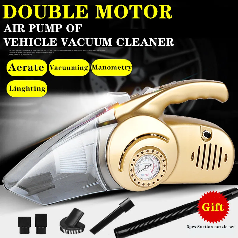 Многофункциональный автомобильный надувной насос воздушный компрессор сухой и