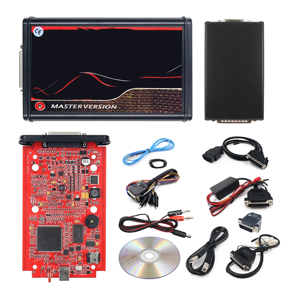 Программатор Kess Online 2 53 EU Red V5.017 Master No tokkess V7.020 программатор V2.25 ECU|Диагностические